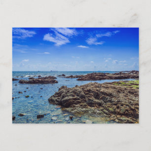Modern Nature Beach Landscape Postcard