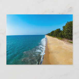 Modern Nature Beach Landscape Postcard