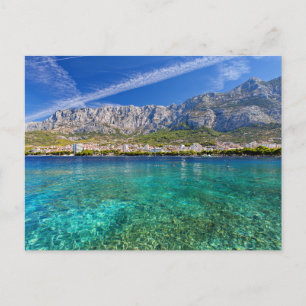 Modern Nature Beach Landscape Postcard
