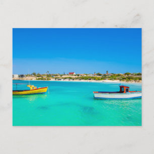 Modern Nature Beach Landscape Postcard