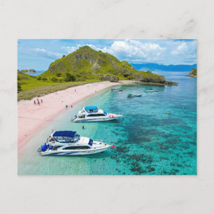 Modern Nature Beach Landscape Postcard