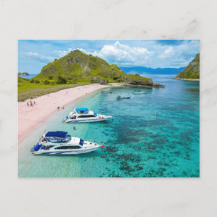 Modern Nature Beach Landscape Postcard