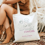 Modern Nautical Coastal Cowgirl Bachelorette Party Tote Bag<br><div class="desc">Modern Nautical Coastal Cowgirl Bachelorette Party Tote Bag</div>
