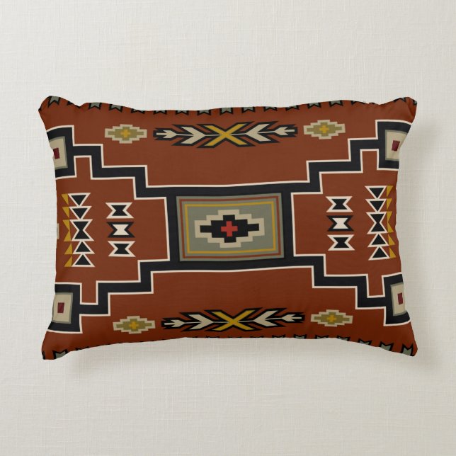 Modern Navajo Golf Towel Decorative Cushion (Front)