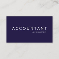 Modern Navy Accountant CPA Tax Agent CA