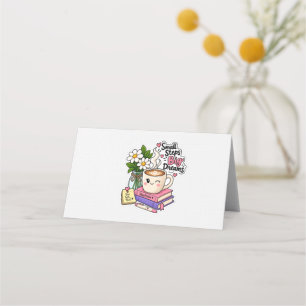 Modern Navy Blue and Gold Editable Place Card