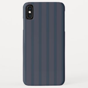 Modern Navy Blue and Plum Striped Case-Mate iPhone Case
