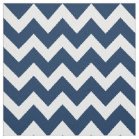 Modern Navy Blue and White Chevron Stripes Pattern