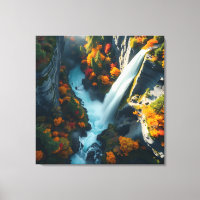 Modern Navy & Gold Abstract Mountain Peak – Luxury