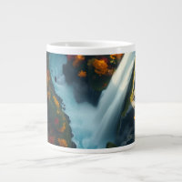 Modern Navy & Gold Abstract Mountain Peak – Luxury