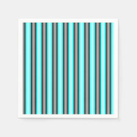 Modern Neon Blue and Black 3D Metal Effect Stripes