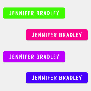 Modern Neon Boy Girl Custom Personalised Name