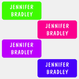 Modern Neon Boy Girl Custom Personalised Name