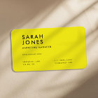 Modern Neon Yellow Colour