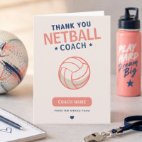 Modern Netball Team Player Coach