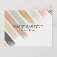 Modern Neutral Watercolor Brush Strokes