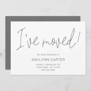 Modern New Home Announcement