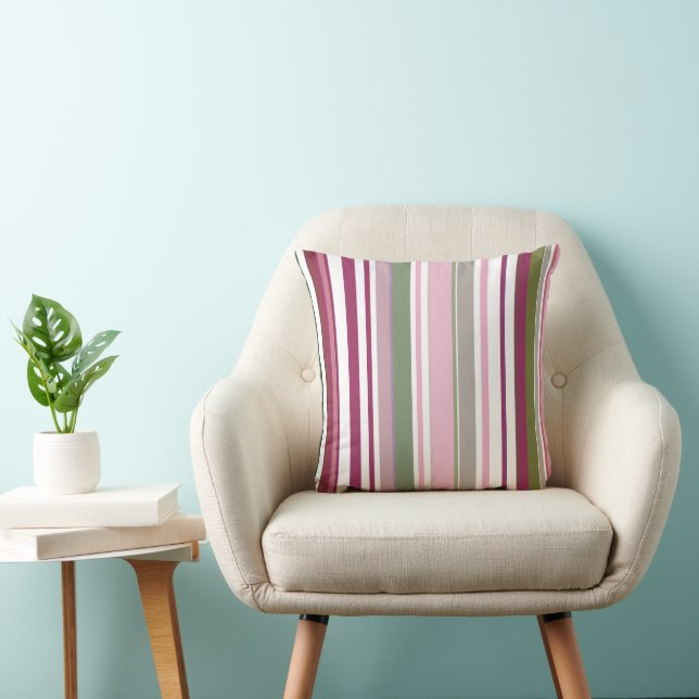 Modern New Season Stripes Cushion (Chair)