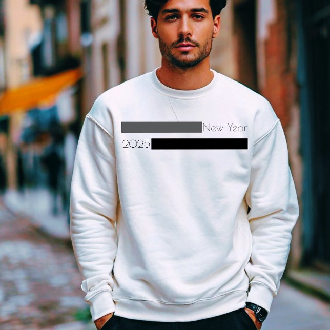 Modern New Year Scripted Sweatshirt (Creator Uploaded)
