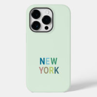 Modern New York Colourful Text