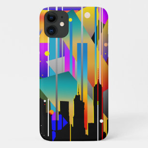 Modern New York Geometrical Shapes Abstract Case-Mate iPhone Case