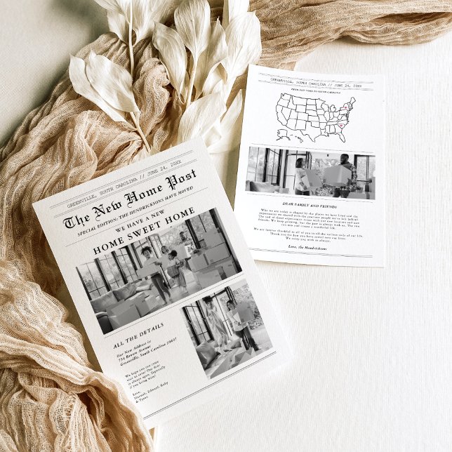 Modern Newspaper Moving Announcement (Creator Uploaded)