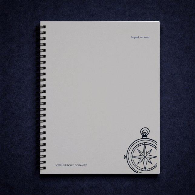 Modern Nocturnal Scholar Aesthetic Notebook (Creator Uploaded)