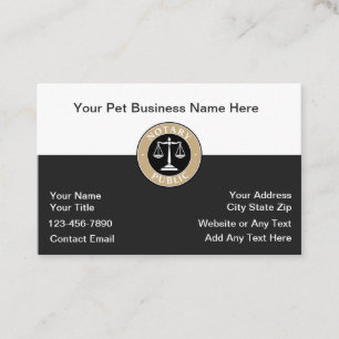 Modern Notary Public New Business Cards