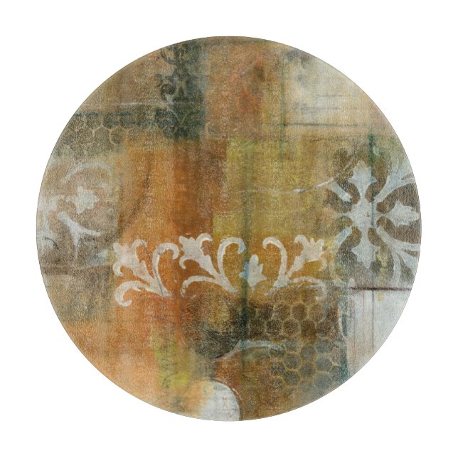 Modern Note II Cutting Board (Front)