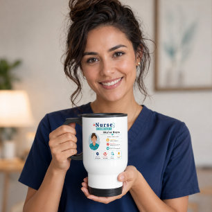 Modern Nurse Appreciation Patient Review Travel Mug