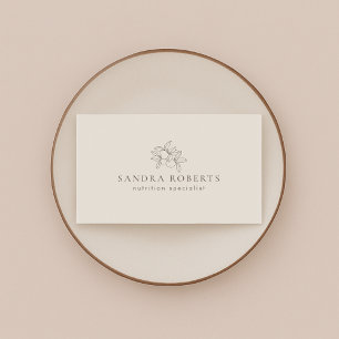 Modern nutrition specialist Business Card