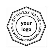 Modern Octagon Geometric Custom Business Logo