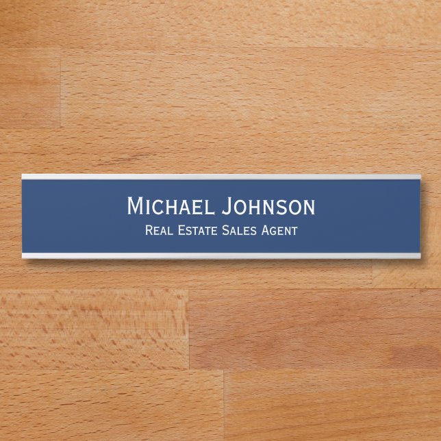 Modern Office Firm Name Plate Job Title Door Sign (Modern Office Firm Name Plate Job Title Door Sign)