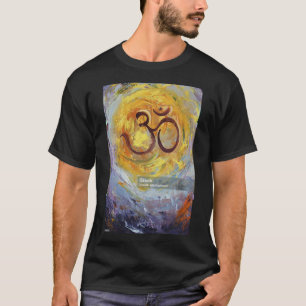 "Modern Om Design Spiritual T-Shirt" T-Shirt