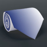 Modern Ombre Blue White Gradient Tie<br><div class="desc">This minimalistic necktie features a modern blue to white gradient.</div>
