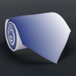 Modern Ombre Blue White Gradient Tie<br><div class="desc">This minimalistic necktie features a modern blue to white gradient.</div>