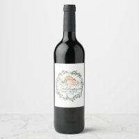 Modern on the Farm Wine Labels, Farm Food Label