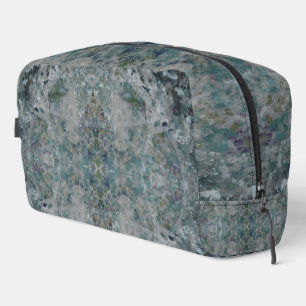 Modern One Of A Kind Abstract Art In A Foggy Mood Dopp Kit