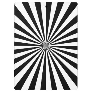 Modern Optical Burst Spinning Wheel Design Clipboard