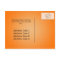 Modern Orange Change of Address Postcard