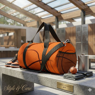 Modern Orange Duffle – Unique Style for Any Trip Bag