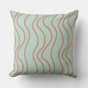Modern Organic Line Minimalistic Cushion