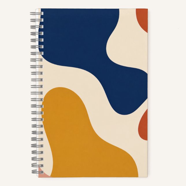 Modern Organic Shapes Journal (Front)