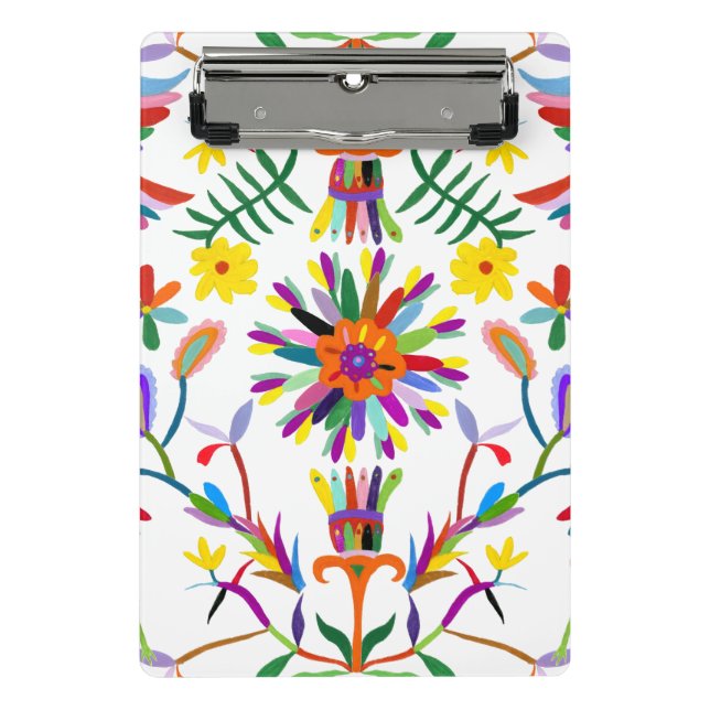 Modern Otomi Design II Mini Clipboard (Front)