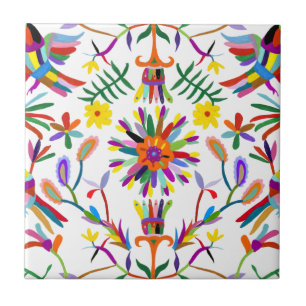 Modern Otomi Design II Tile