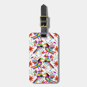 Modern Otomi Design III Luggage Tag