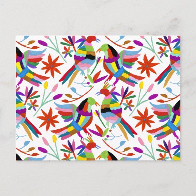 Modern Otomi Design III Postcard (Front)