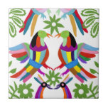 Modern Otomi Design III Tile<br><div class="desc">Enjoy this fresh creative llama design on a product or wallart piece to enhance and add to the world around you. Artist: Melissa Wang</div>