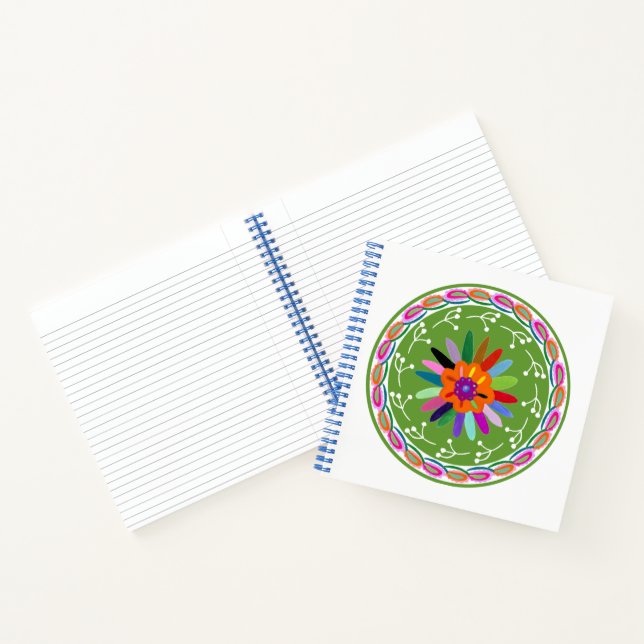 Modern Otomi Design Notebook (Inside)