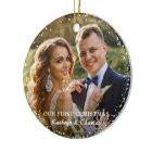 Modern Our First Christmas As Mr & Mrs Floral